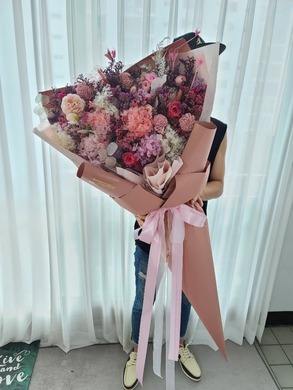 오래오래 볼수있는 프리저브드 대형꽃다발